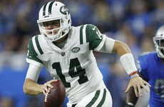 Sam Darnold shakes off woes to lead Jets past Lions in crushing fashion