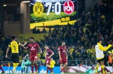 Seven Up! Teenager scores on debut as Dortmund keep heat on Bundesliga leaders Bayern