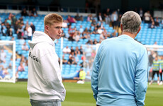 De Bruyne returns to training early ahead of Liverpool showdown