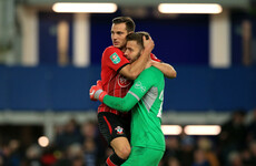 Penalty drama at Goodison as Southampton win League Cup shoot-out to eliminate Everton