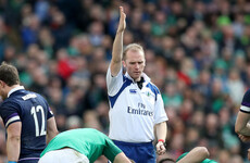 Wayne Barnes to referee Ireland's November clash with All Blacks