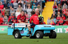 Triple injury blow tempers Munster celebrations