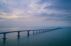World's longest sea bridge finally set to open this week