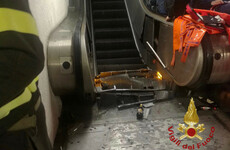 Around 20 football fans injured after apparent escalator malfunction