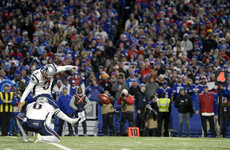 Patriots warm up for Packers clash by kicking past Bills