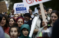 Protests erupt over Trump's Pittsburgh visit as funerals for synagogue victims begin