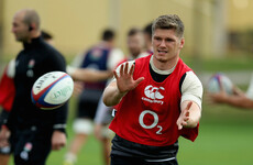 Farrell starts at out-half as Jones names England team for Springboks