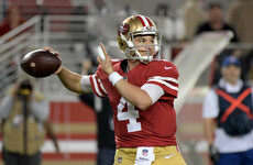 Dream debut for undrafted quarterback Mullens as 49ers trounce Raiders