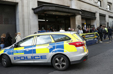 A double-stabbing at Sony's London HQ led to armed police evacuating the building