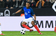 After missing France's World Cup triumph, in-form Martial brought back in from the cold