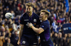 Tommy Seymour bags hat-trick as Scotland run in eight tries against Fiji