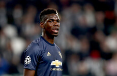 Pogba out of Manchester derby, Sanchez benched