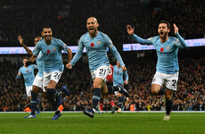 Stunning 44-pass move sees City seal victory over United in Manchester derby