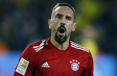 Ribery reportedly slapped a TV pundit after Bayern Munich's defeat to Dortmund