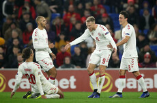 Ireland relegated from Nations League group as Denmark beat Wales