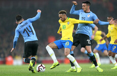 Neymar goal sees Brazil earn win over Uruguay in feisty friendly
