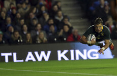 Pollard stars as South Africa down Scotland at Murrayfield