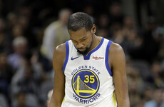 Kevin Durant fined $25,000 for obscenity-laced response to heckling fan