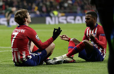 Griezmann on target as Atletico overcome Henry's Monaco to reach Champions League last 16