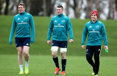 O'Mahony leads international contingent bolstering Munster for Edinburgh clash