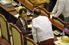 Two years after house arrest release, Aung San Suu Kyi takes parliamentary seat
