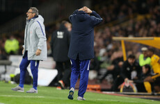 Sarri slams Chelsea's complacency in defeat at Wolves