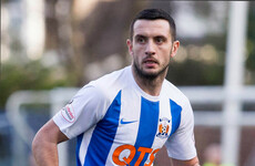 Landmark night for Irish midfielder as Kilmarnock go top of the Scottish Premiership