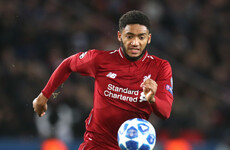Liverpool defender Gomez suffers fractured leg