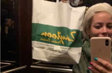 Lily Allen paid a visit to Zaytoon after her Dublin gig last night
