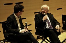 President Higgins celebrates Irish film in New York