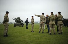 British military carry out security tests ahead of Olympics