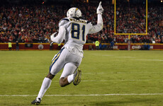 Chargers score dramatic two-point conversion with seconds left to clinch playoff place