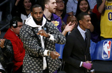 LeBron sits out Lakers defeat through injury as Oklahoma's George sinks 37 points amid boos