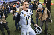 Chargers hold off Ravens to book trip to New England