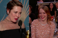"My b*tches!" Olivia Colman shouts out Emma Stone and Rachel Weisz in her Golden Globes speech