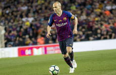 Barcelona legend Iniesta apologises over blackface photo