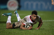 Baloucoune back from ban to make European debut in Ulster's daunting date with Racing