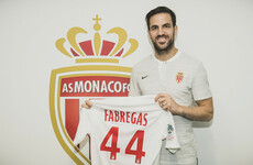 Cesc Fabregas completes move to Ligue 1 strugglers Monaco