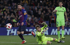 Dembele and Messi on target as Barca overturn first-leg deficit