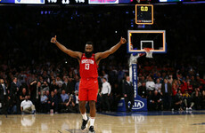Madison Square Harden: Rockets star shoots incredible 61 points in New York