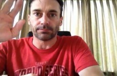 VIDEO: Watch Jon Hamm give (good) advice to teenage girls