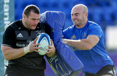 Hogan's contact skills pushing Leinster players forward while avoiding injury