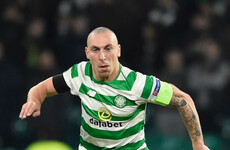 Celtic's Scott Brown scores last-minute winner before getting sent off amid wild celebrations