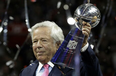Patriots owner Kraft charged with soliciting sex