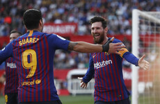 Messi marks 50th career hat-trick as Barcelona beat Sevilla