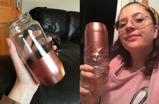 Basic Stitch: I tried to Pinterest some old jars 'cause I wasn't arsed going to the bottle bank