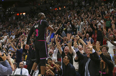 A feint, a block and the win: Warriors beaten by incredible buzzer-beating three from Dwyane Wade