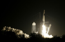 A rocket that will bring US astronauts back to space has blasted off with a dummy named 'Ripley'