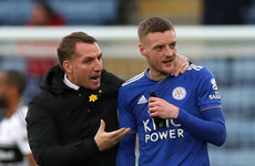 Saints defeat threatens Spurs' top-four hopes while Vardy brace seals first Leicester win for Rodgers