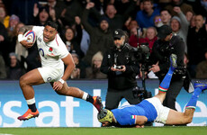 Tuilagi dots down on the double as rampant England thump Italy